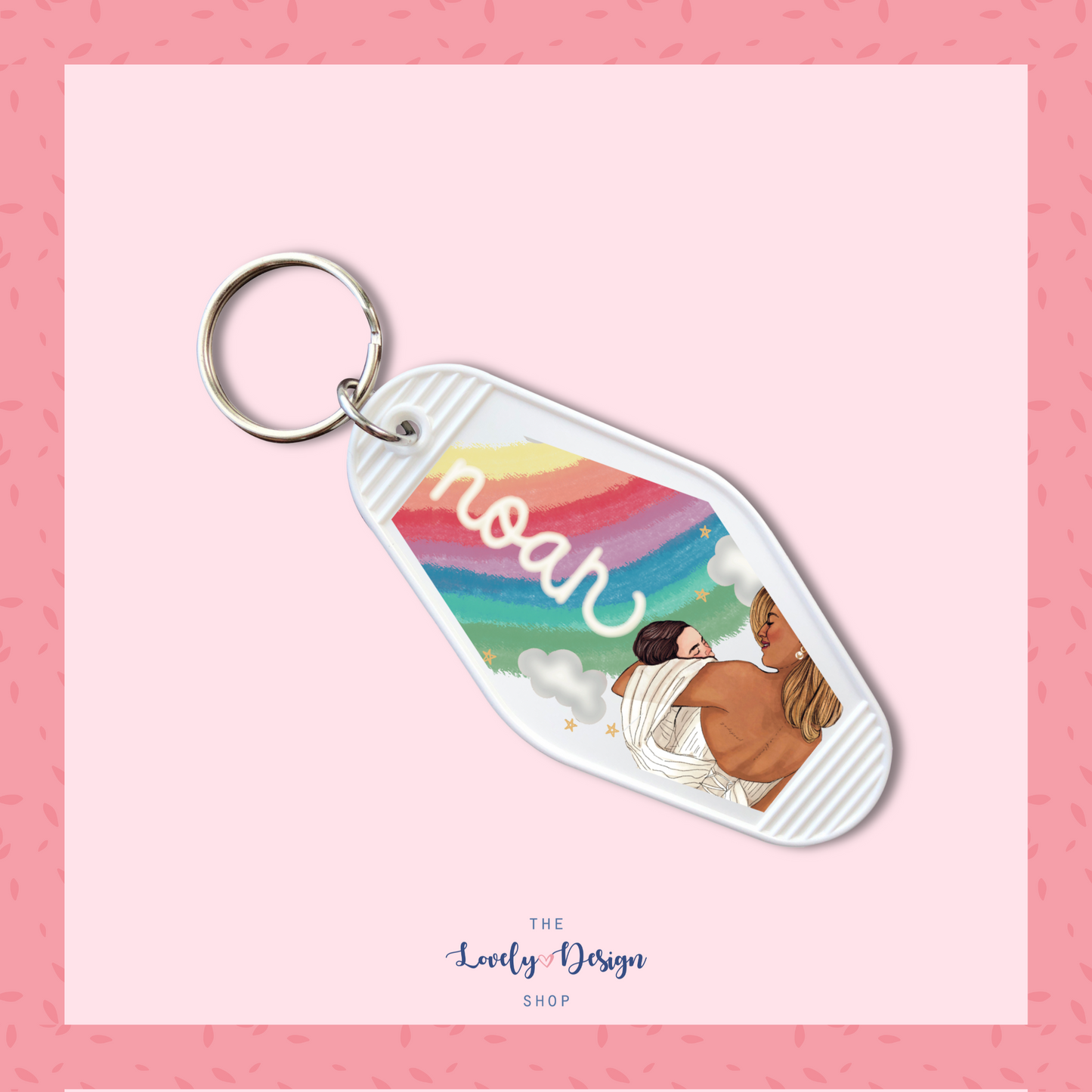 Keychain - Noah's Rainbow (MTO)